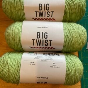 Big Twist Nile Green Yarn